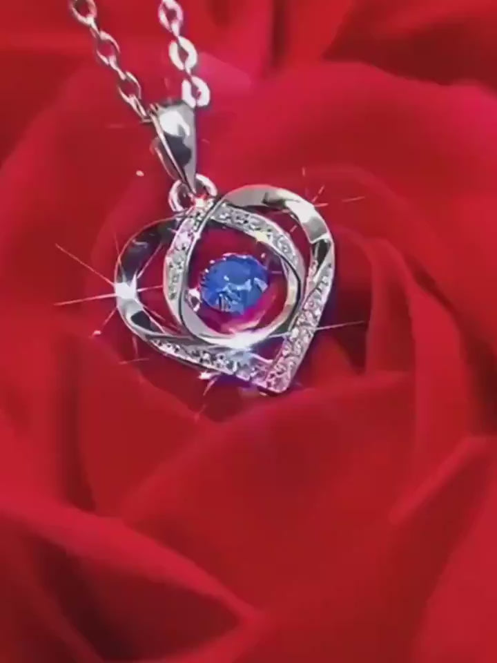 stunning dancing necklace